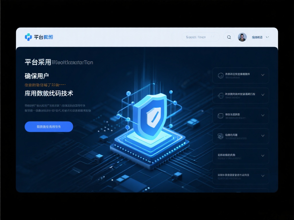 例如，平台采用了先进的加密技术，确保用户数据在传输