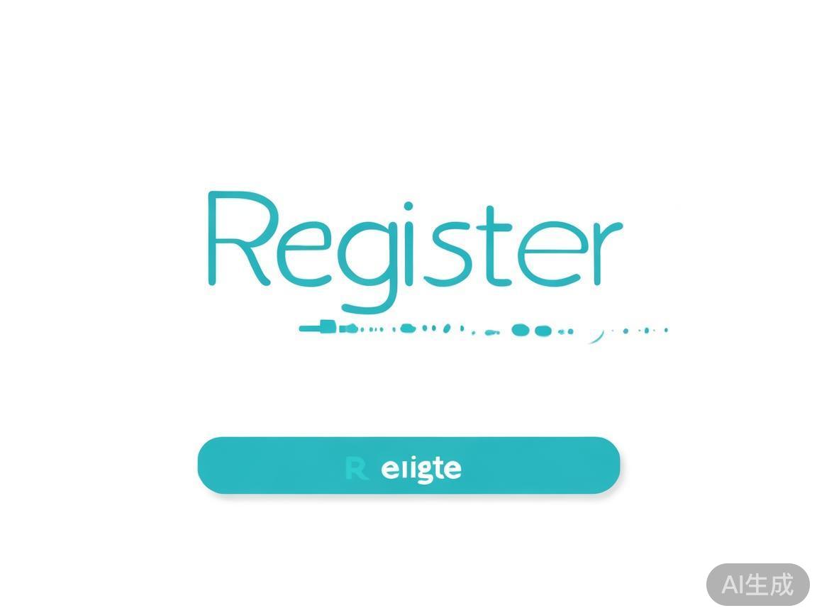 进入首页后，找到明显的“注册”标志，点击进入注册界